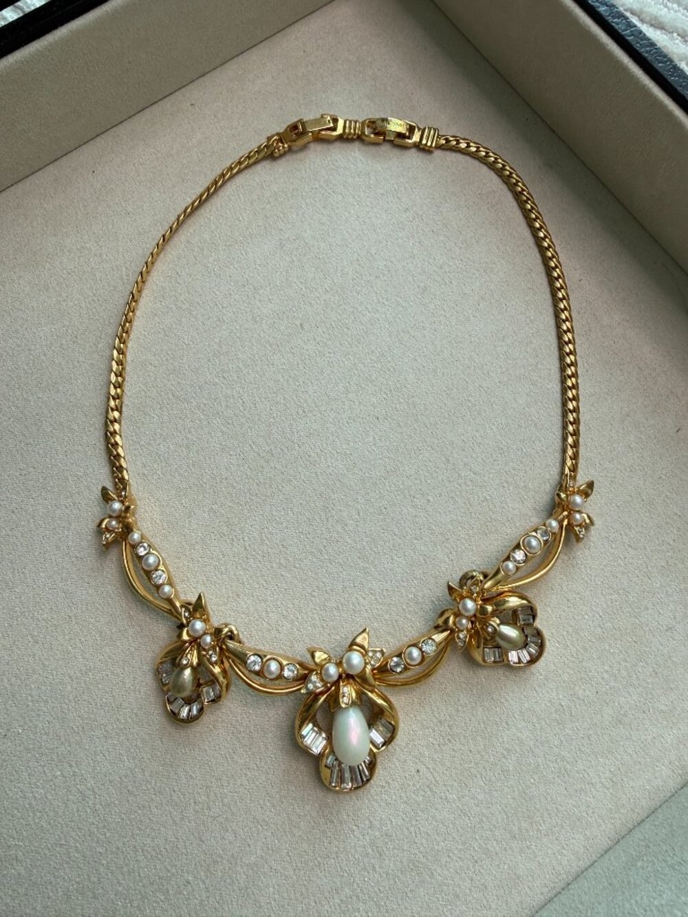 Rare Vintage Balmain Jewelry Necklace